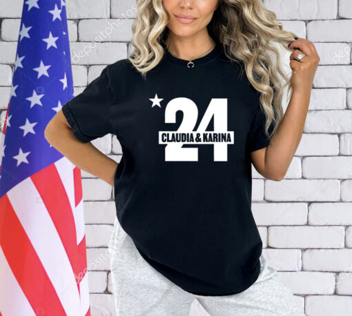 Claudia De La Cruz Karina Garcia 2024 shirt