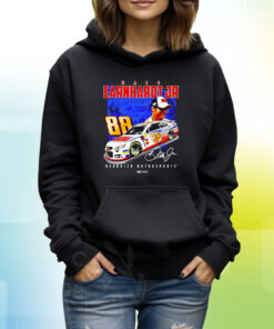 Dale Earnhardt Jr 88 National Guard Hms Graphic Car Signature Hoodie Shirt