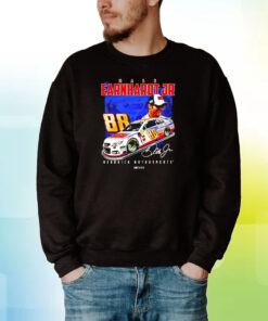 Dale Earnhardt Jr 88 National Guard Hms Graphic Car Signature Hoodie Shirts