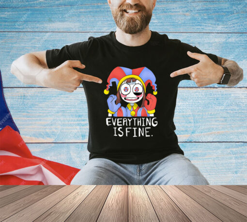 Digital Circus Pomni Everything is Fine T-Shirt