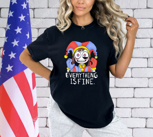 Digital Circus Pomni Everything is Fine T-Shirt