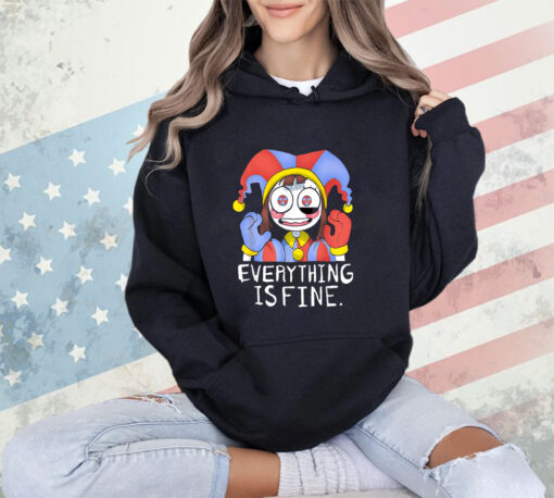 Digital Circus Pomni Everything is Fine T-Shirt