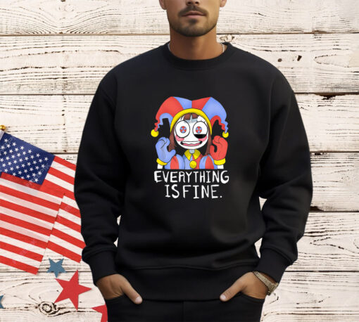 Digital Circus Pomni Everything is Fine T-Shirt