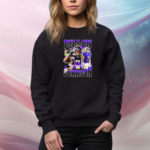 Dillon Johnson Washington Huskies Football Vintage Hoodie SweatShirt