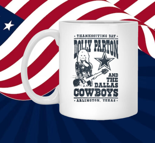 Dolly Parton Dallas Cowboys Mug
