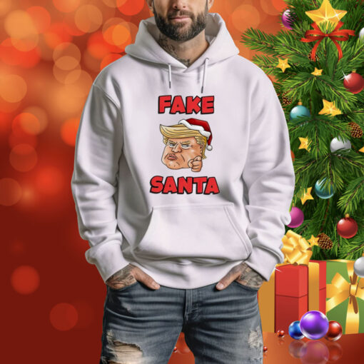 Donald Trump Santa Hat Fake Santa Christmas SweatShirts