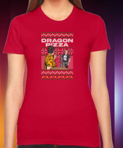 Dragon Pizza Ugly Christmas Hoodie T-Shirts