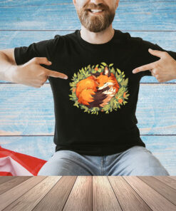 Fox Sleeping Animal Wildlife T-Shirt