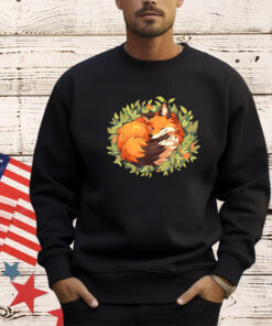 Fox Sleeping Animal Wildlife T-Shirt