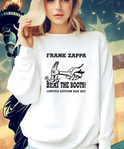 Frank zappa beat the boots limited edition box set shirt