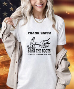 Frank zappa beat the boots limited edition box set shirt