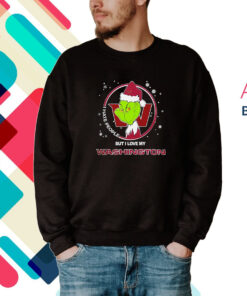 Grinch Santa I Hate People But I Love My Washington Commanders Hoodie Shirts