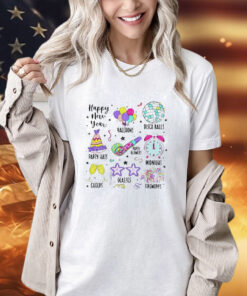 Happy New Year necessities shirt