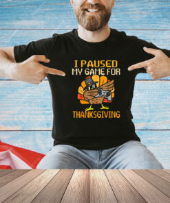 Happy Thanksgiving Gamer Turkey Kids Boys Girls Men T-Shirt
