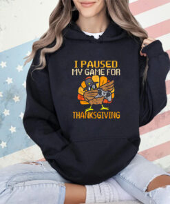 Happy Thanksgiving Gamer Turkey Kids Boys Girls Men T-Shirt