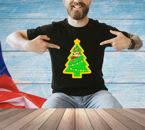 Holiday Christmas tree toddler shirt