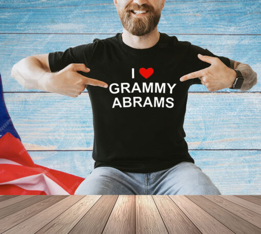 I Love Grammy Abras Shirt