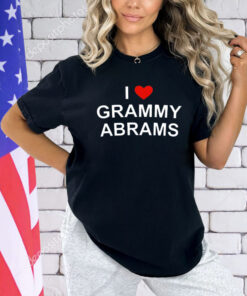 I Love Grammy Abras Shirt