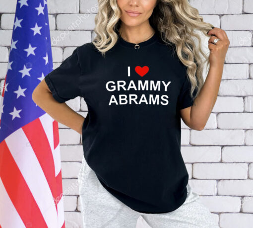 I Love Grammy Abras Shirt