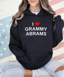 I Love Grammy Abras Shirt