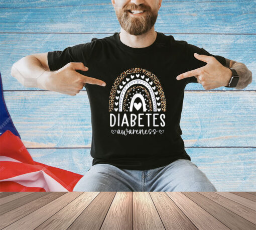 In November We Wear Blue Diabetes Awareness Month T-Shirt