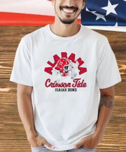 Isaiah Bond Alabama Crimson Tide cartoon shirt