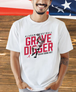 Isaiah Bond Grave Digger Alabama Crimson Tide Caricature shirt