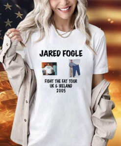 Jared Fogle fight the fat tour UK and Ireland 2005 shirt