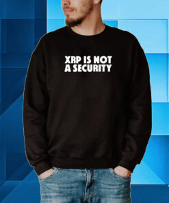 Jeremy Hogan Xrp Is Not A Security Hoodie Shirts