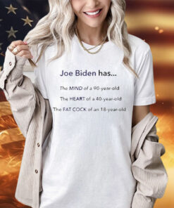 Joe Biden Has The Mind Of A 90 Year Old Shirt
