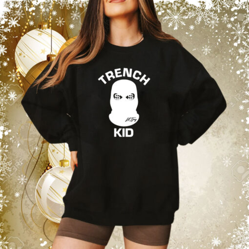 Lil Tjay Trench Kid Balaclava Sweatshirt