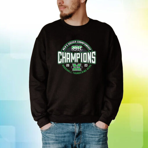 Marshall Thundering Herd 2023 Sun Belt Men’s Soccer Conference Tournament Champions Hoodie T-Shirts