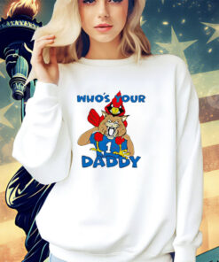 Mascot Kentucky Wildcats Vs Louisville Cardinals who’s your daddy shirt