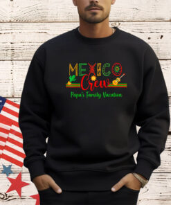Mexico Family Vacation Colorful Group Matching T-Shirt