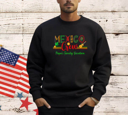 Mexico Family Vacation Colorful Group Matching T-Shirt