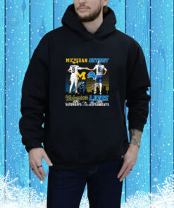 Michigan Wolverines On Saturdays Detroit Lions On Sundays SweatShirts