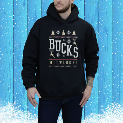 Milwaukee Bucks Holiday Ugly Christmas Shirts