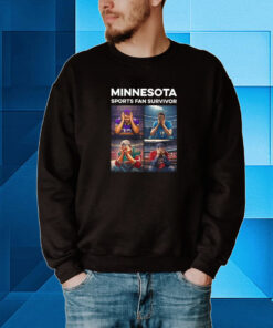 Minnesota Sports Fan Survivor Hoodie Shirts