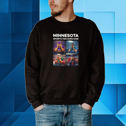 Minnesota Sports Fan Survivor Hoodie Shirts