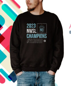 NJ/NY Gotham FC: 2023 NWSL Champions Hoodie T-Shirts