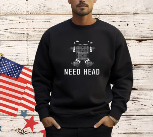 Need head Gingerbread Christmas shirt