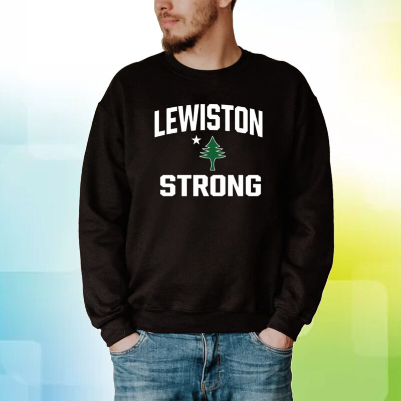 New England Patriots Lewiston Strong Fundraiser Hoodie T-Shirt