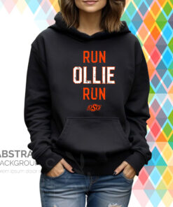 Oklahoma State University Run Ollie Run Hoodie T-Shirt