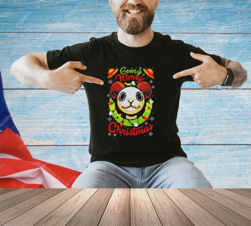 One Piece Thousand Sunny going merry christmas shirt