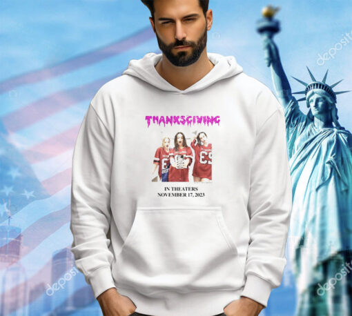 Onlineceramics Thanksgiving In Theaters November 17 2023 T-Shirt