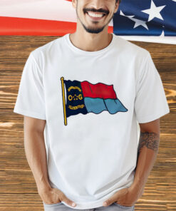 Ovies Giglio Podcast NC Basketball Flag shirt