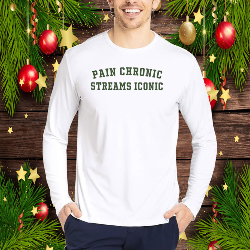 Pain Chronic Streams Iconic Hoodie T-Shirt