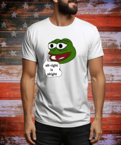 Pepe The Frog Alt-Right Is Alright SweatShirts