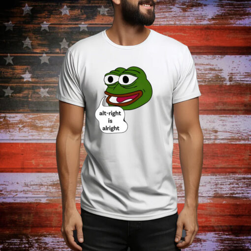 Pepe The Frog Alt-Right Is Alright SweatShirts