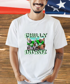Philadelphia Eagles Philly Dawgz run wild shirt